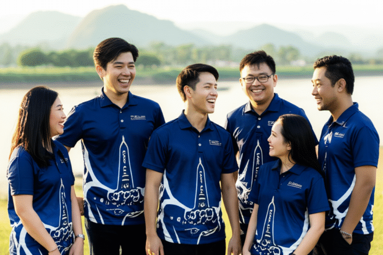 เสื้อพิมพ์ลาย นครพนม โดยโรงงาน KDC SPORT