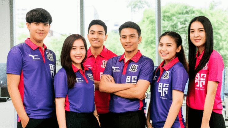 เสื้อพิมพ์ลาย พิษณุโลก โดยโรงงาน KDC SPORT