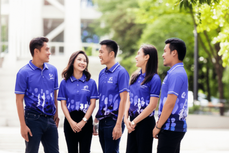 เสื้อพิมพ์ลาย มหาสารคาม โดยโรงงาน KDC SPORT