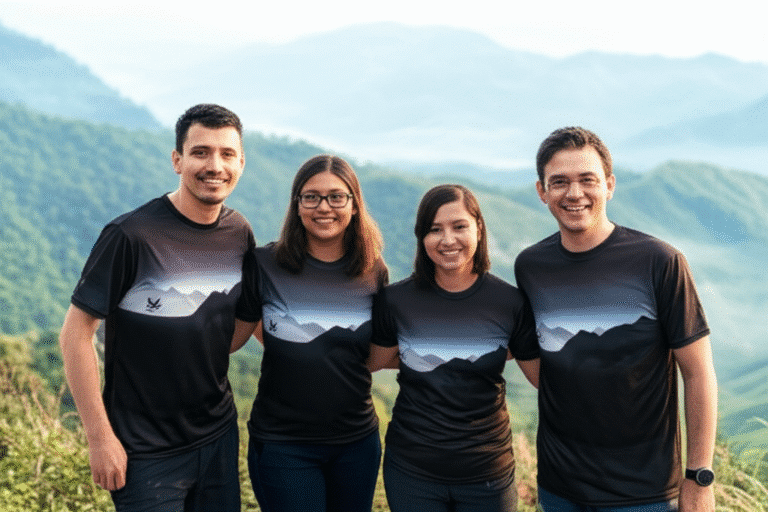 เสื้อพิมพ์ลาย แม่ฮ่องสอน โดยโรงงาน KDC SPORT