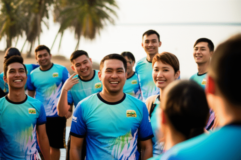 เสื้อพิมพ์ลาย ระยอง โดยโรงงาน KDC SPORT