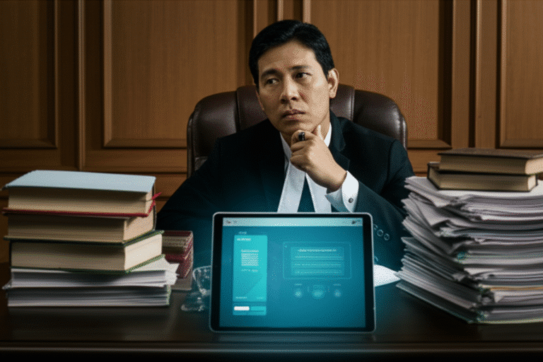 ทนายความตกงาน? AI ‘เนตินันท์’ ร่างสัญญาฟรี