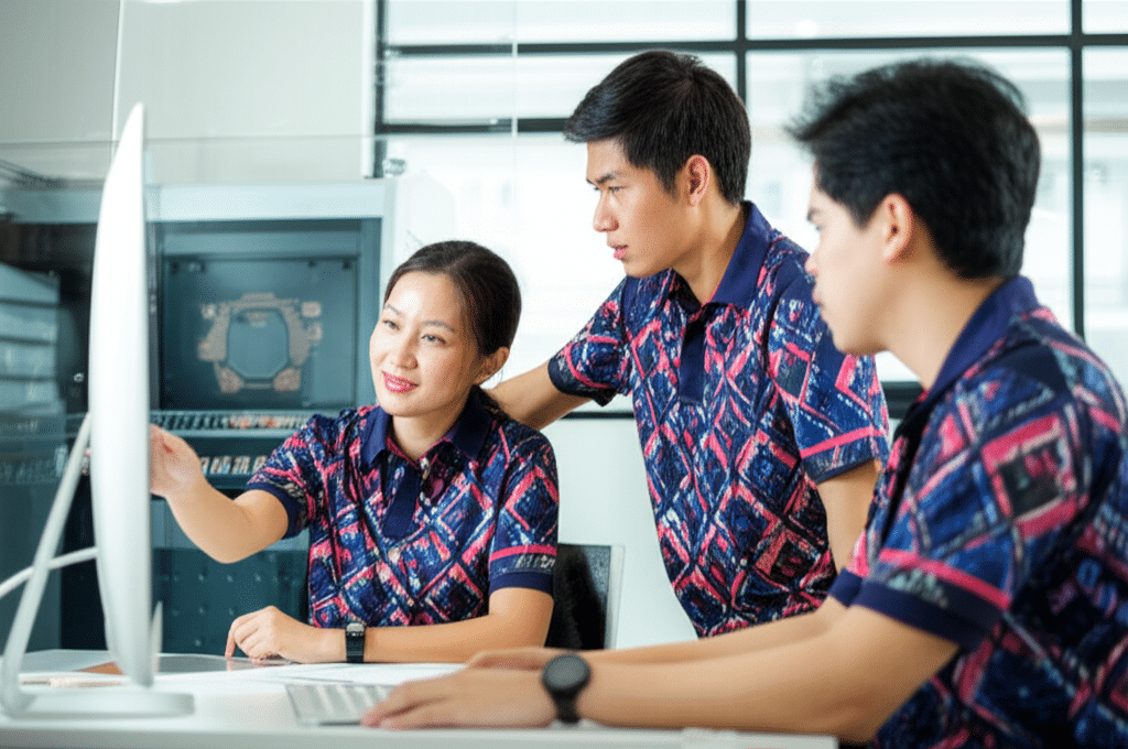 เทคโนโลยีและคุณภาพ: หัวใจของการผลิตเสื้อพิมพ์ลาย