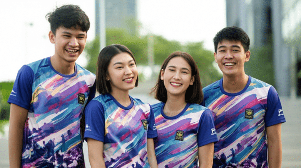 KDC SPORT: ผู้นำด้านการผลิตเสื้อพิมพ์ลายครบวงจร