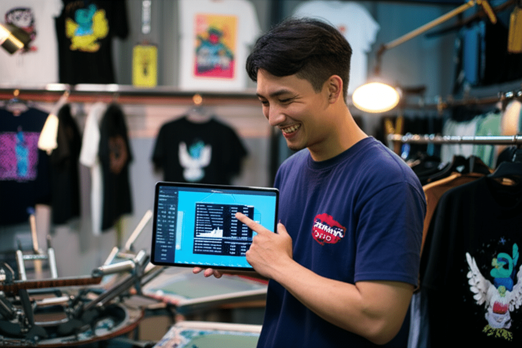 AI เปลี่ยนเกมธุรกิจเสื้อยืดและงานสกรีนอย่างไร