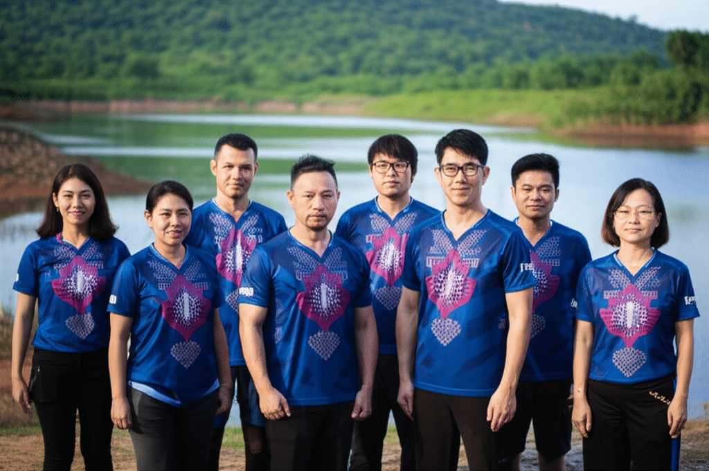 เจาะลึกบริการรับผลิตเสื้อพิมพ์ลายกาฬสินธุ์ โดยโรงงาน KDC SPORT