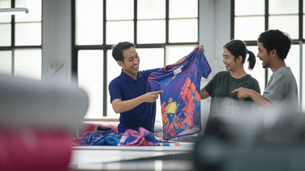 เจาะลึกบริการรับผลิตเสื้อพิมพ์ลายนนทบุรี โดยโรงงาน KDC SPORT