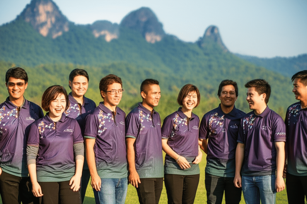 KDC SPORT: ผู้เชี่ยวชาญด้านการรับผลิตเสื้อพิมพ์ลายเพชรบูรณ์
