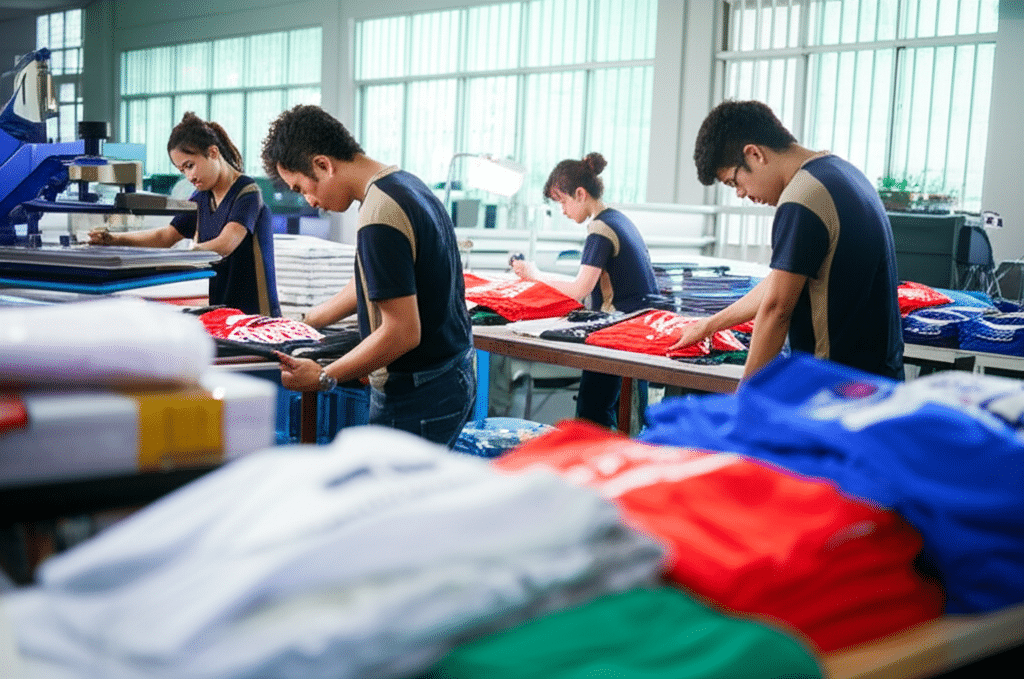 เจาะลึกบริการรับผลิตเสื้อพิมพ์ลายลำปาง โดยโรงงาน KDC SPORT