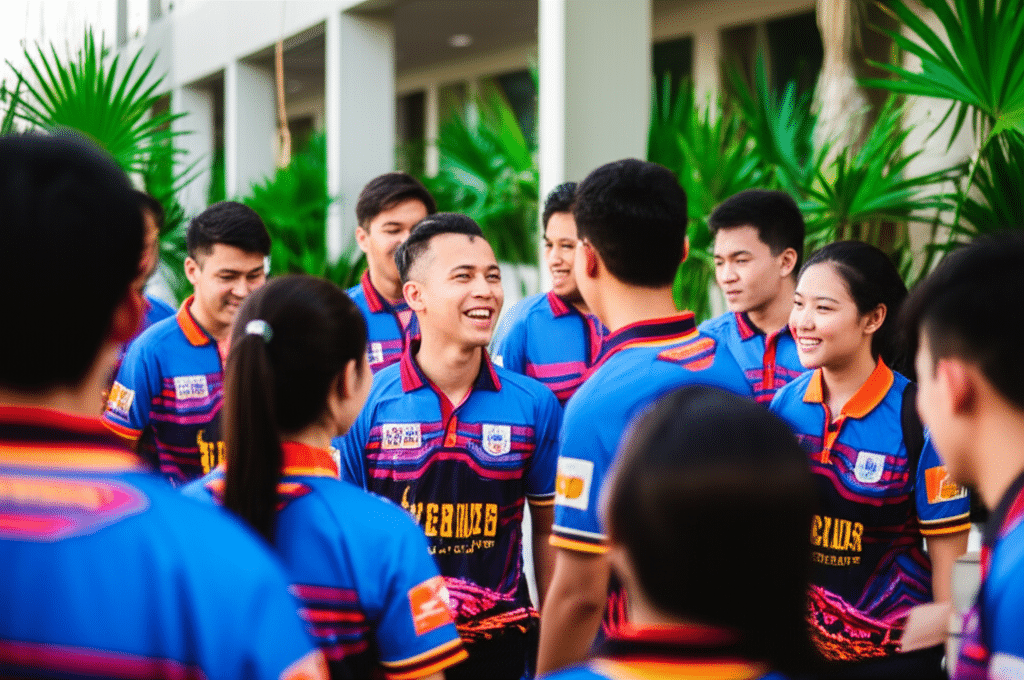 KDC SPORT: ศูนย์กลางการรับผลิตเสื้อพิมพ์ลายศรีสะเกษแบบครบวงจร