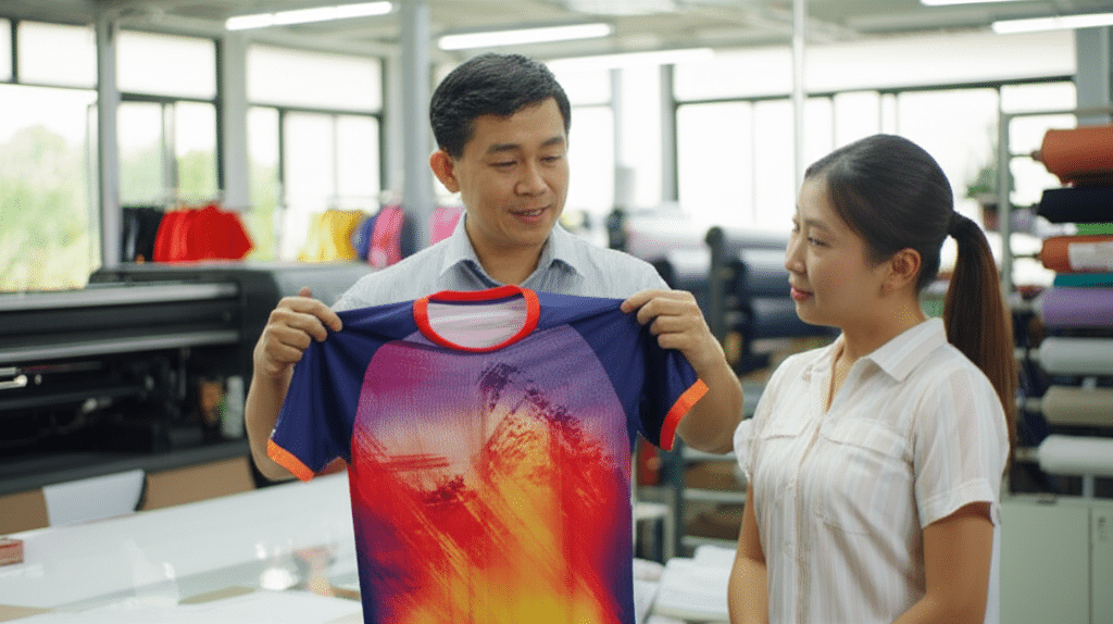 กระบวนการสั่งผลิตเสื้อพิมพ์ลายกับ KDC SPORT