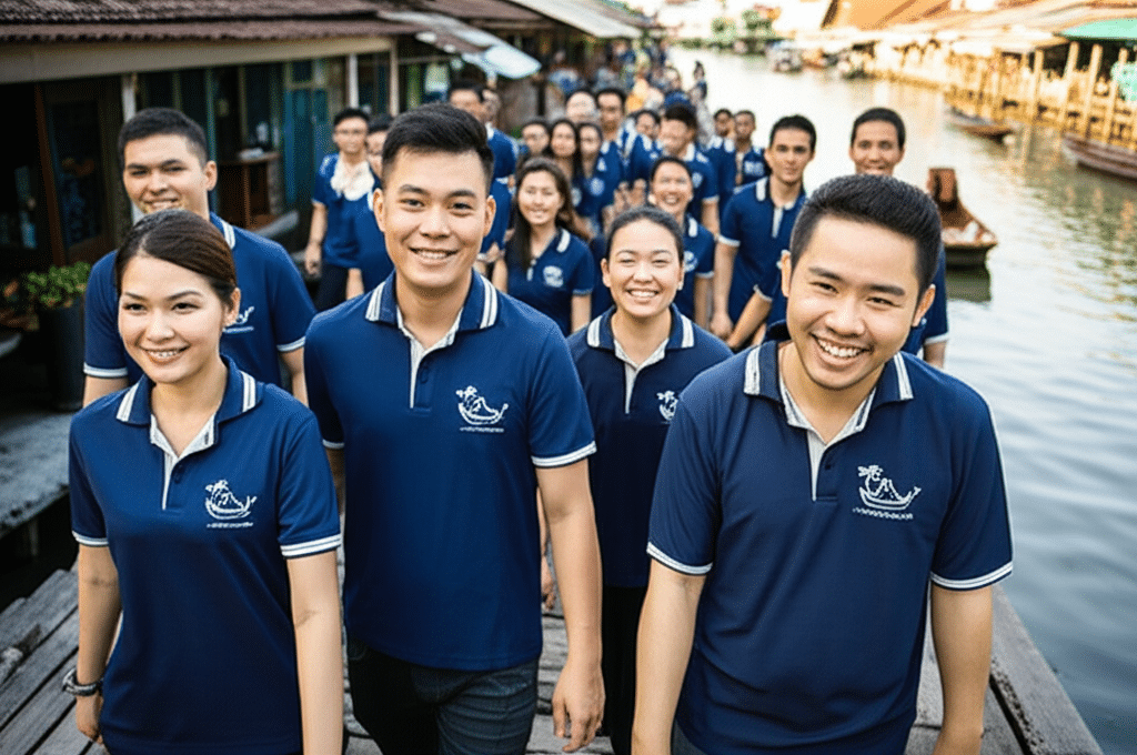 ทำไมเสื้อพิมพ์ลายจึงมีความสำคัญต่อองค์กรและกิจกรรมในสมุทรสงคราม