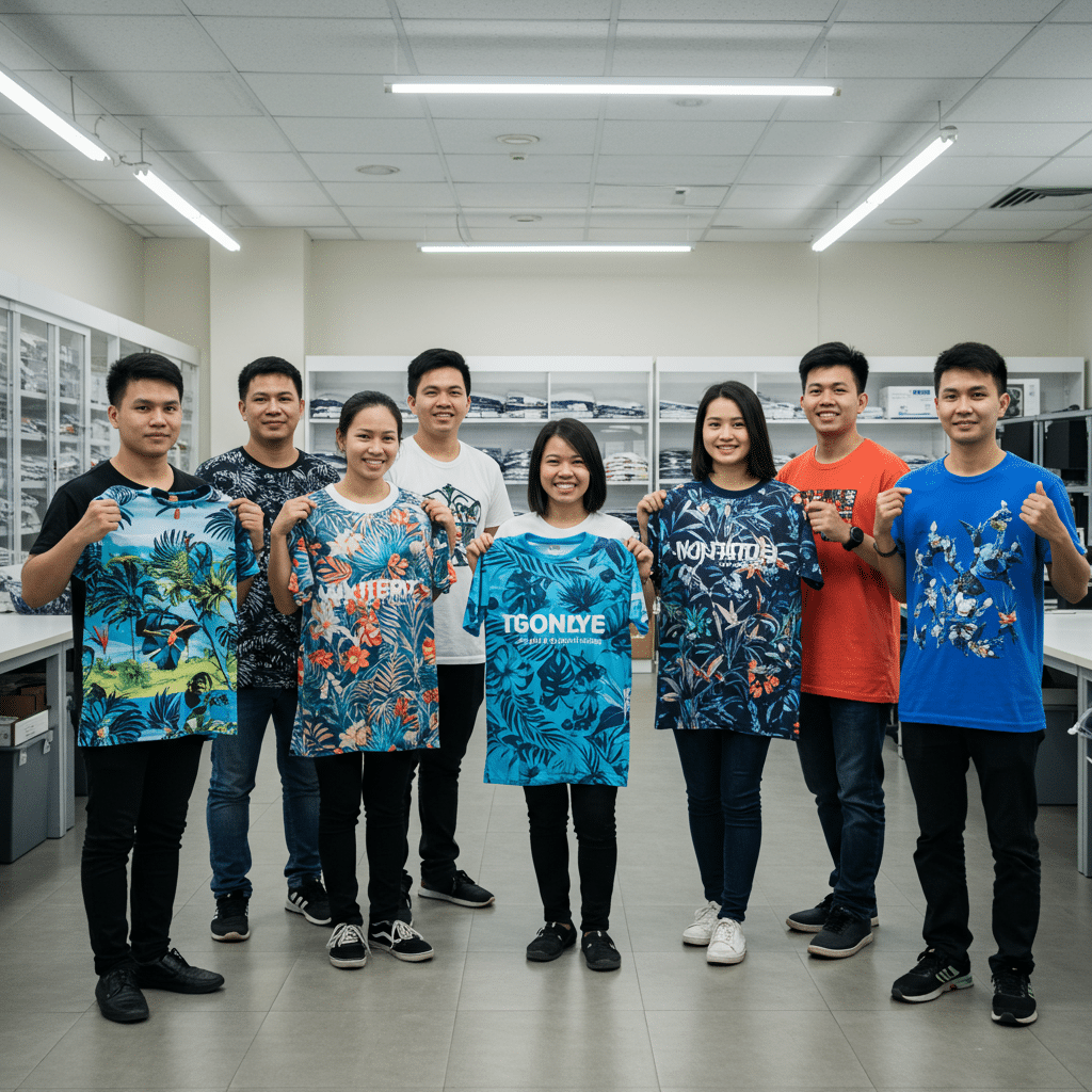 KDC SPORT: โรงงานผลิตเสื้อพิมพ์ลายครบวงจรในสุราษฎร์ธานี