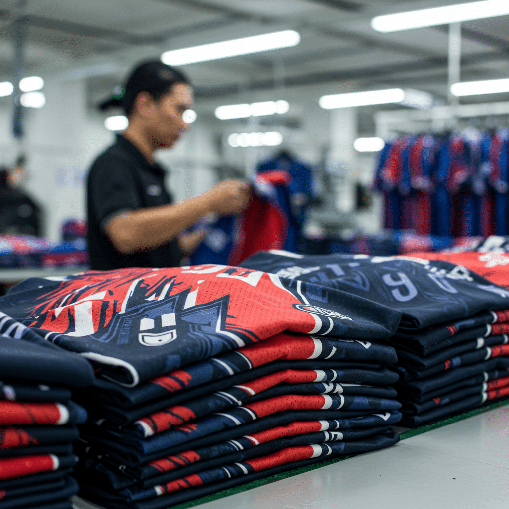 KDC SPORT: โรงงานผลิตเสื้อพิมพ์ลายมาตรฐานสากล