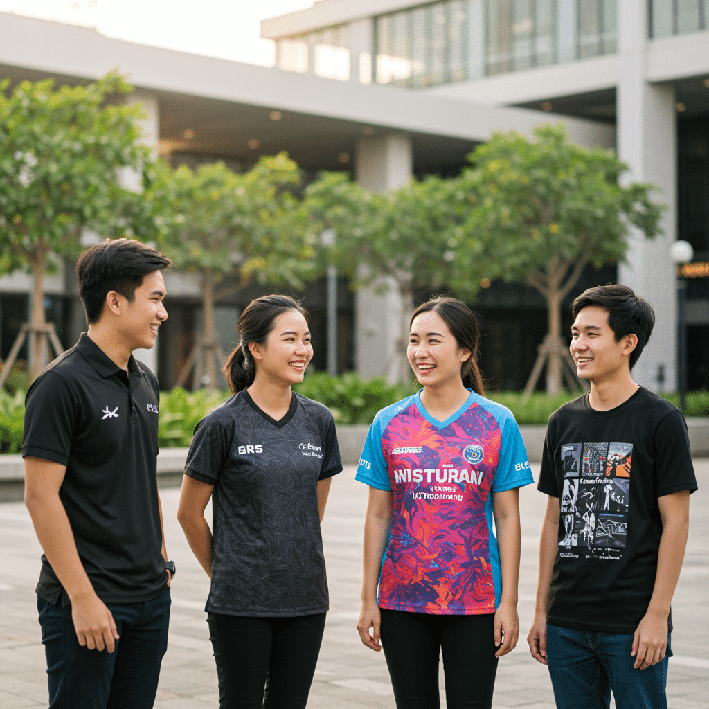 ประเภทของเสื้อที่ KDC SPORT เชี่ยวชาญ