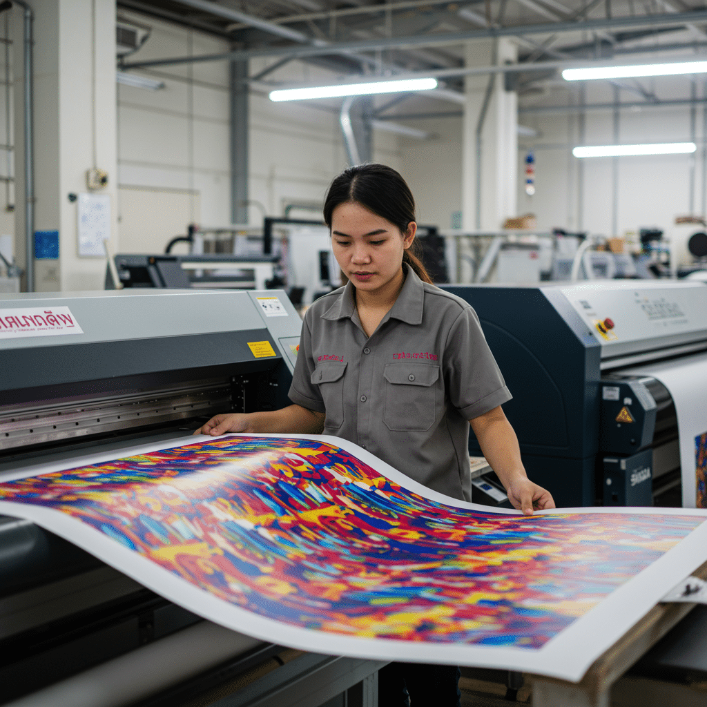 คุณสมบัติและเทคโนโลยีการผลิตเสื้อพิมพ์ลาย