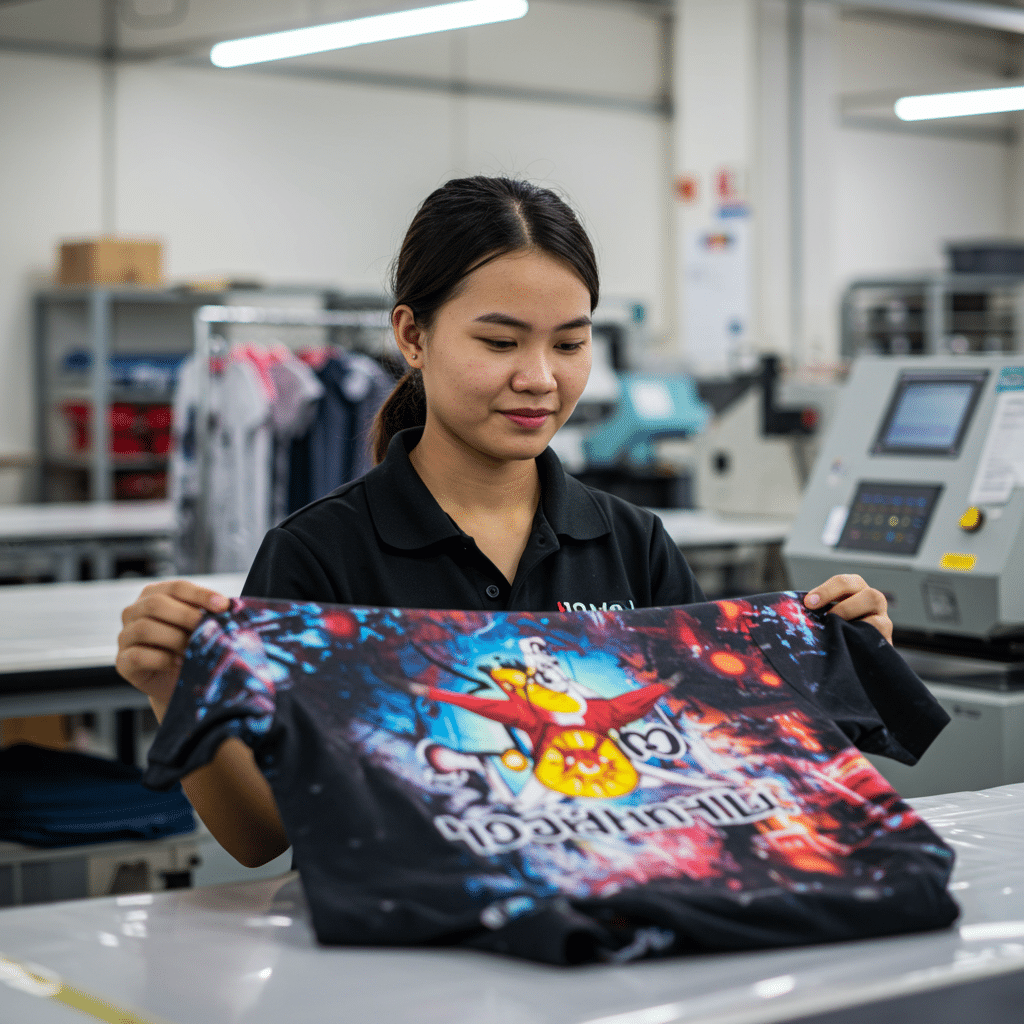 เทคนิคการพิมพ์ลายเสื้อที่นิยมในชัยภูมิ