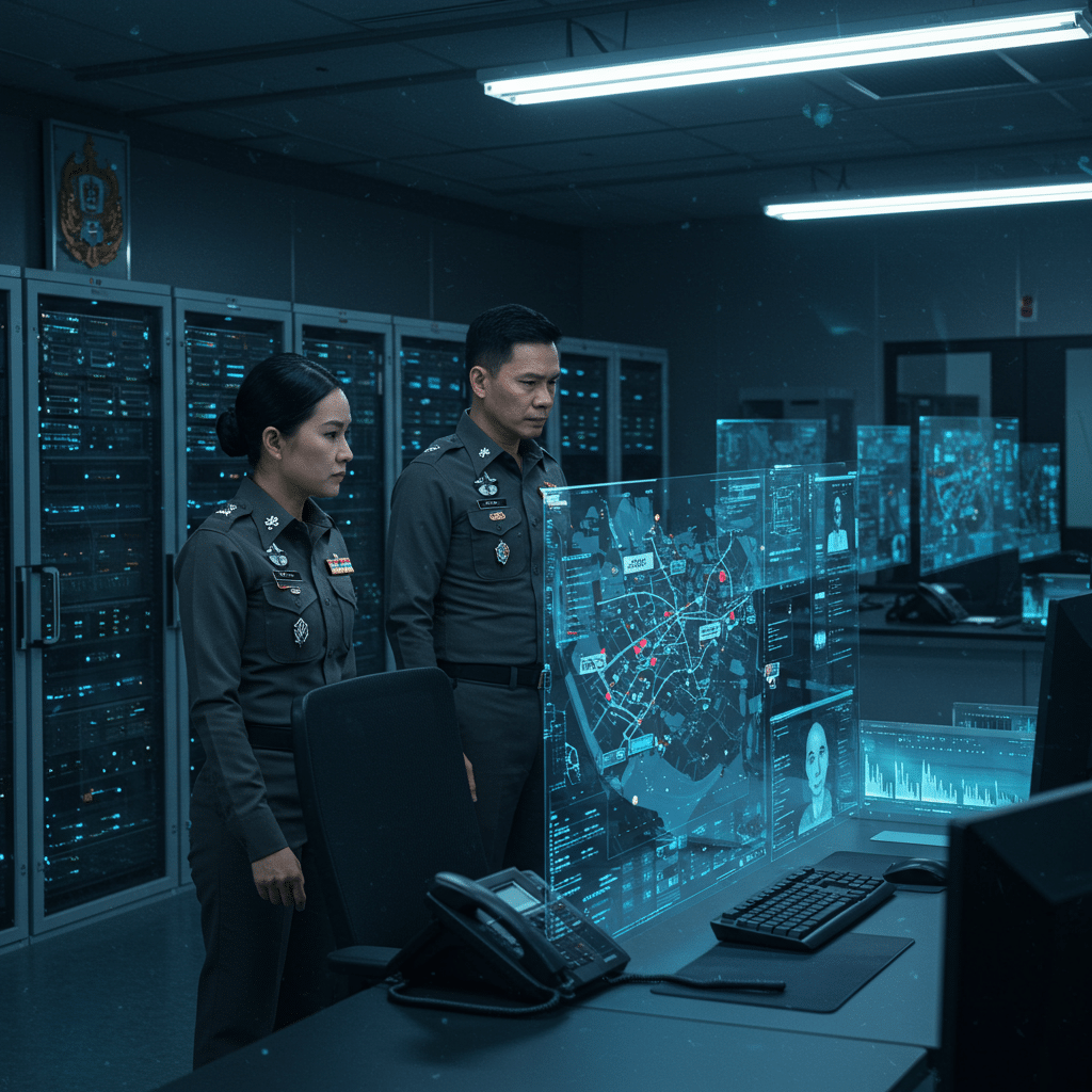 AI Police Cyborg: หุ่นยนต์ตำรวจสัญชาติไทยตัวแรกของโลก