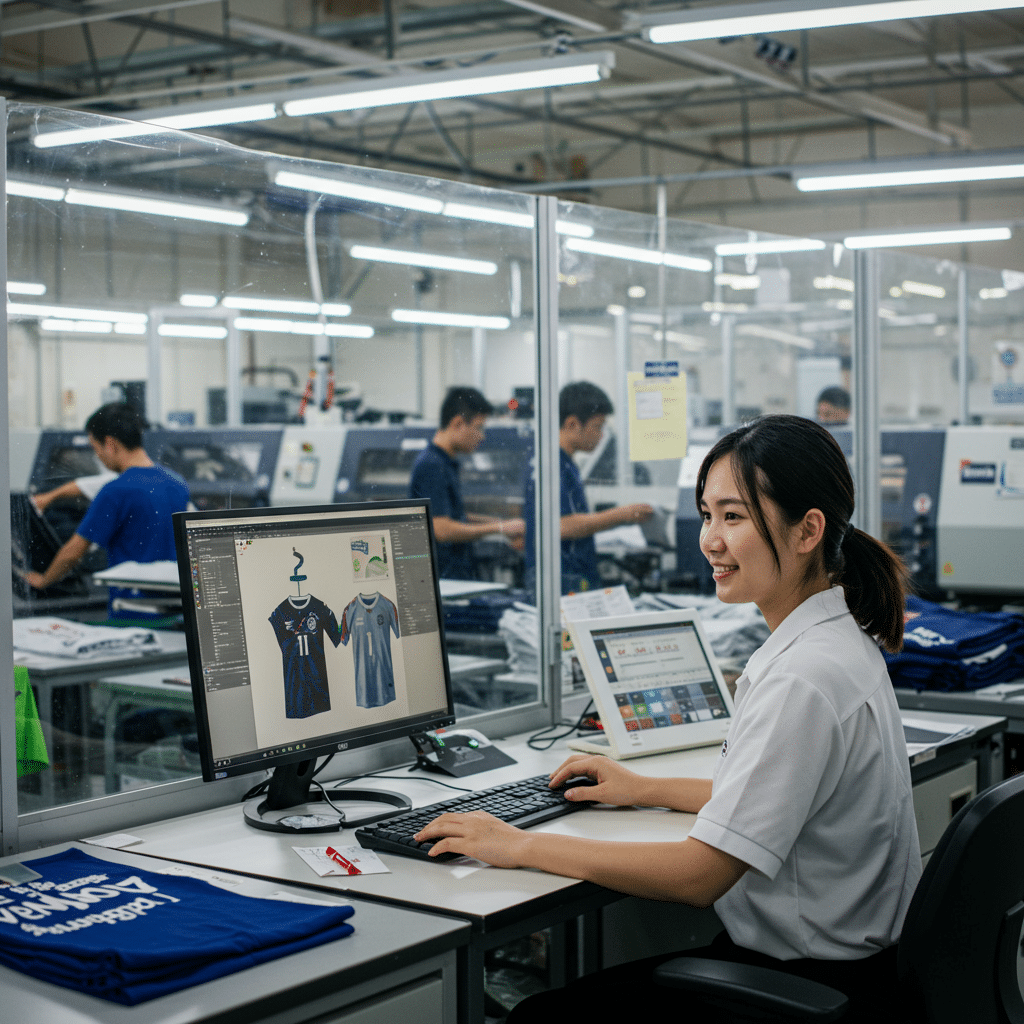 KDC SPORT: โรงงานผลิตเสื้อพิมพ์ลายครบวงจรที่ให้บริการทั่วประเทศ