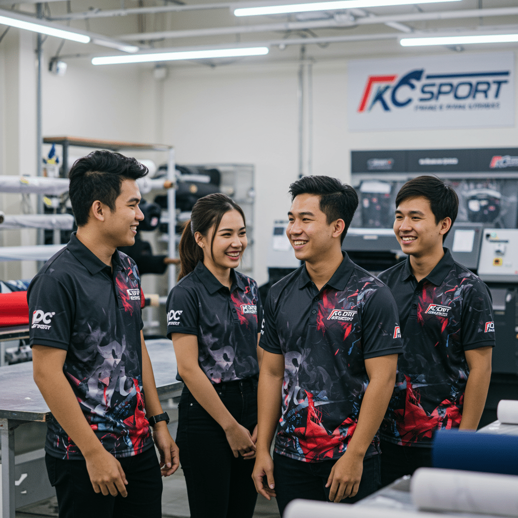 KDC SPORT: โรงงานผลิตเสื้อพิมพ์ลายครบวงจรในจังหวัดแพร่