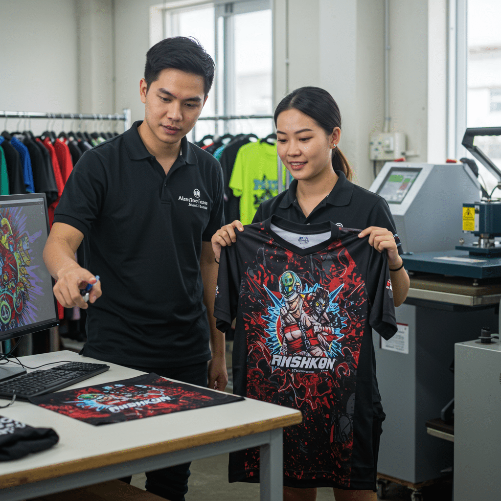 ประเภทของเสื้อและเทคนิคการพิมพ์ที่ได้รับความนิยม