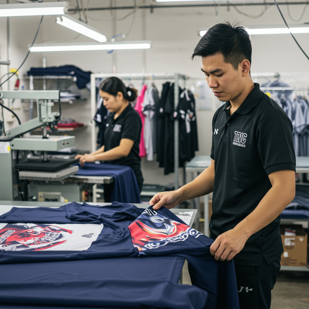 KDC SPORT: ผู้เชี่ยวชาญด้านการผลิตเสื้อพิมพ์ลายครบวงจร