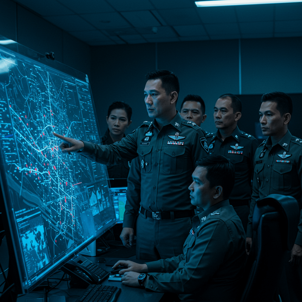 รู้จัก "AI Police Cyborg 1.0": หุ่นยนต์ตำรวจแห่งอนาคต