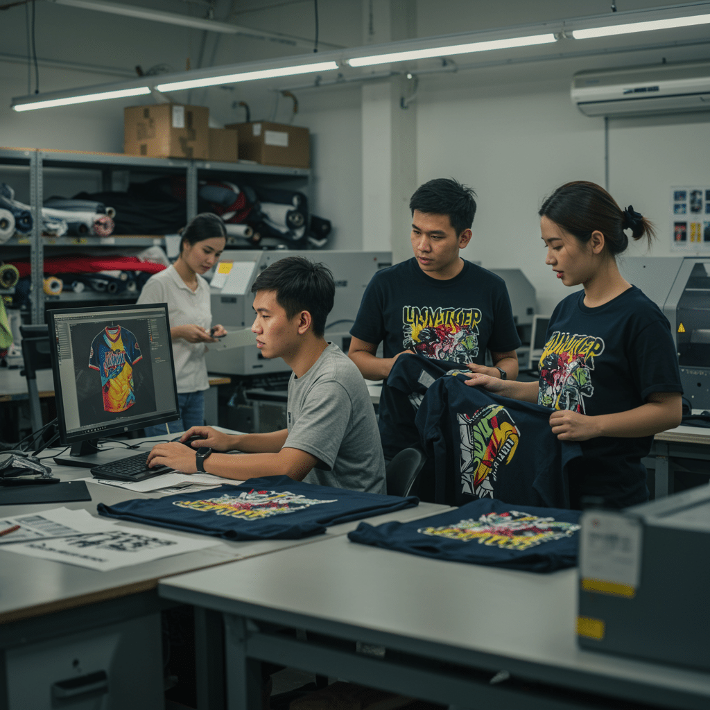 KDC SPORT: โรงงานผลิตเสื้อพิมพ์ลายคุณภาพในตรัง