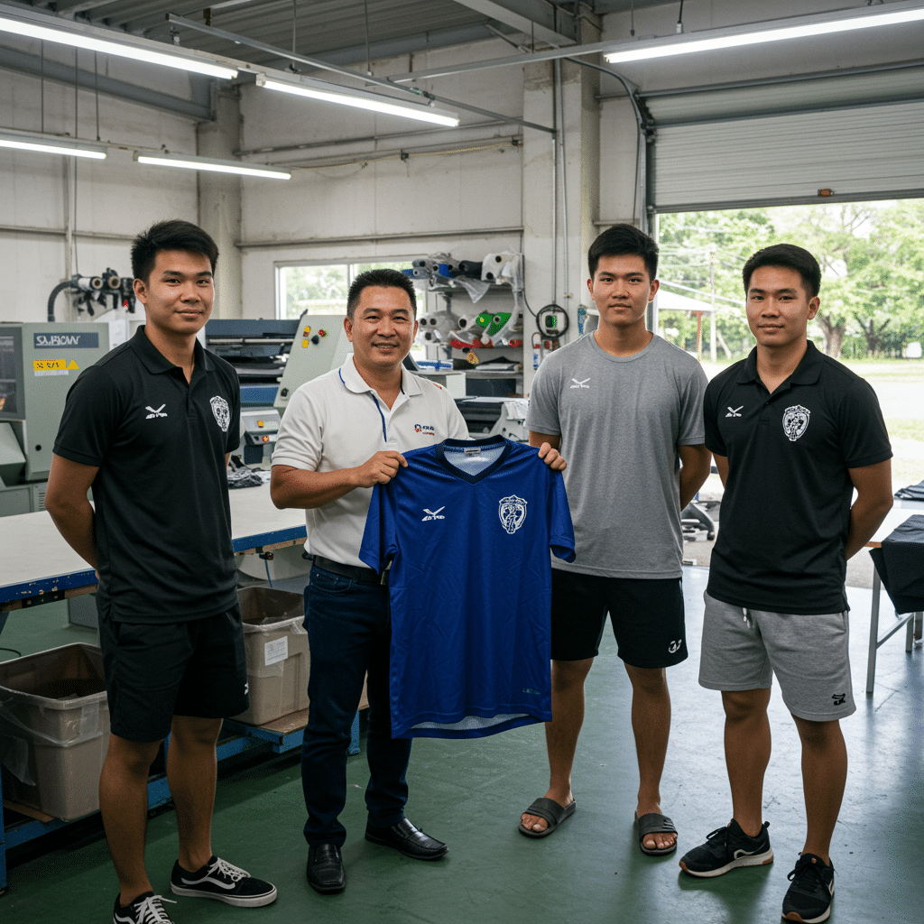 KDC SPORT: ศูนย์กลางการผลิตเสื้อพิมพ์ลายครบวงจรในนครนายก