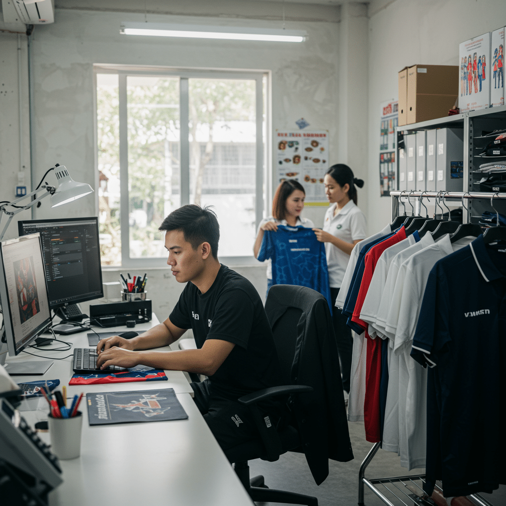 ประเภทของบริการรับผลิตเสื้อพิมพ์ลาย