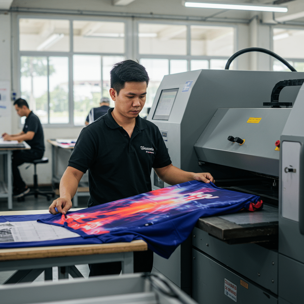 เทคโนโลยีการพิมพ์ลายเสื้อ: หัวใจของคุณภาพ