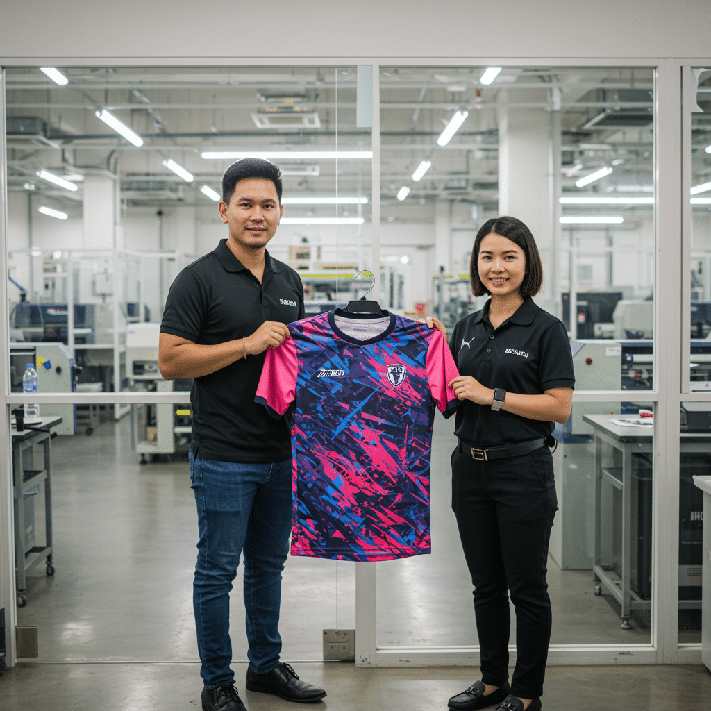 ทำความรู้จัก KDC SPORT: โรงงานผลิตเสื้อพิมพ์ลายครบวงจร