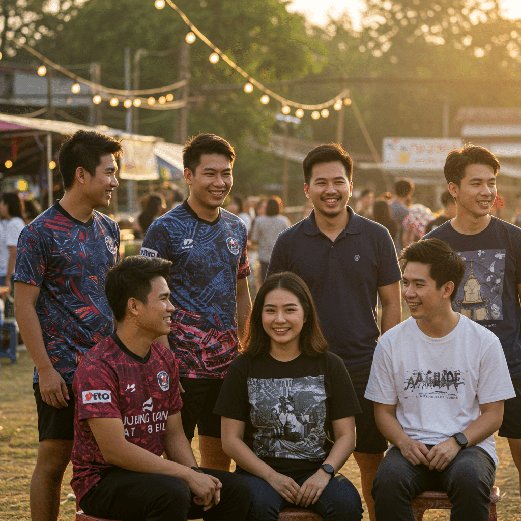 ประเภทเสื้อและดีไซน์ที่หลากหลายตอบโจทย์ทุกความต้องการ