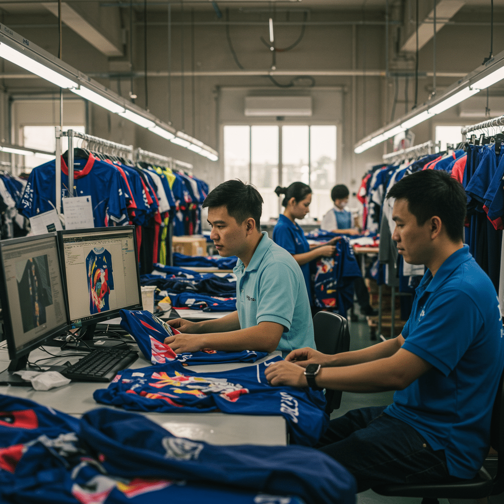 KDC SPORT: ภาพรวมโรงงานและบริการผลิตเสื้อพิมพ์ลาย