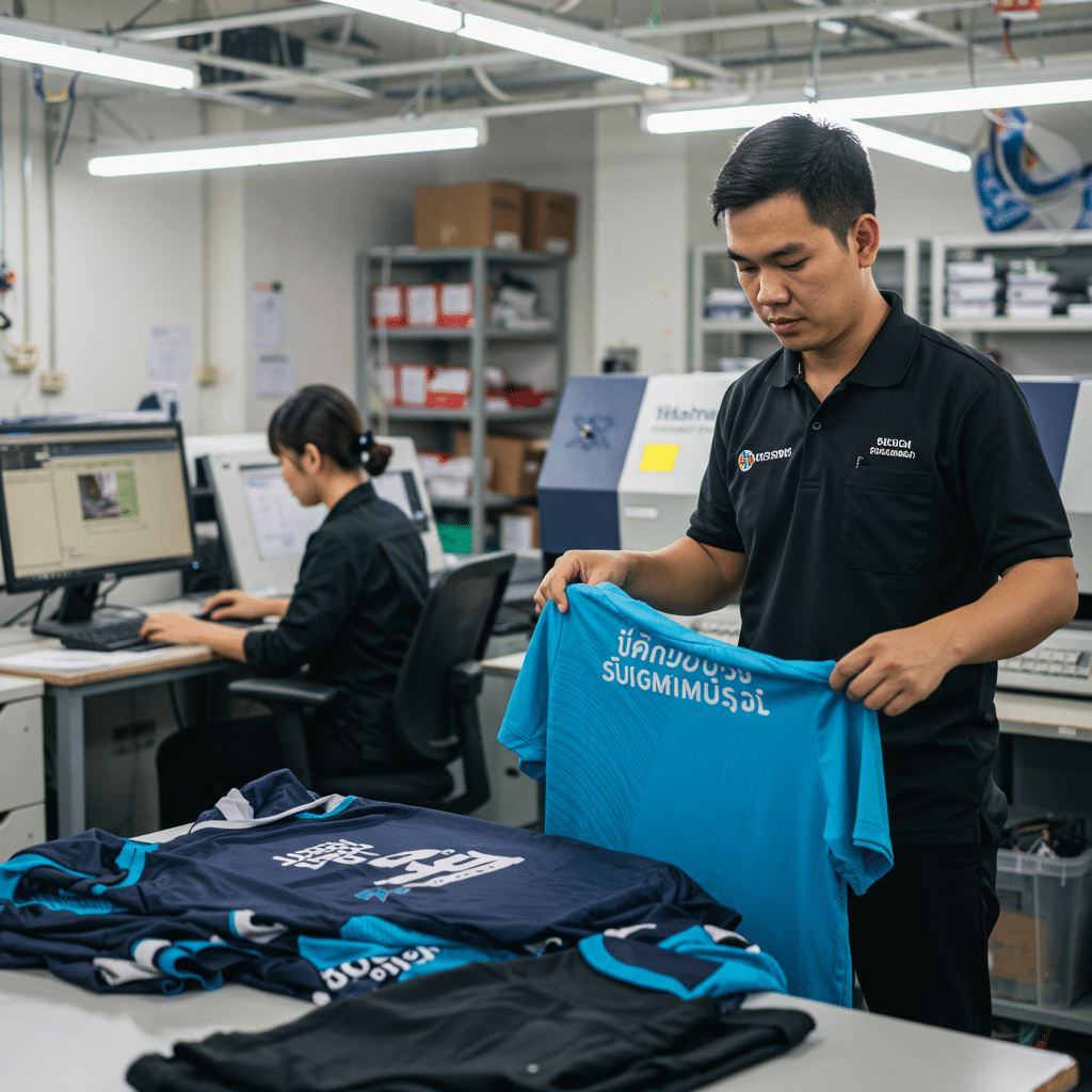 ทำความรู้จัก KDC SPORT: โรงงานผลิตเสื้อพิมพ์ลายมืออาชีพ