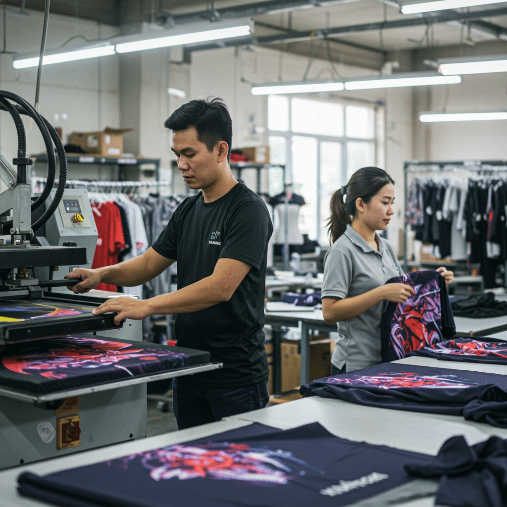 กระบวนการออกแบบและผลิตเสื้อพิมพ์ลายกับ KDC SPORT