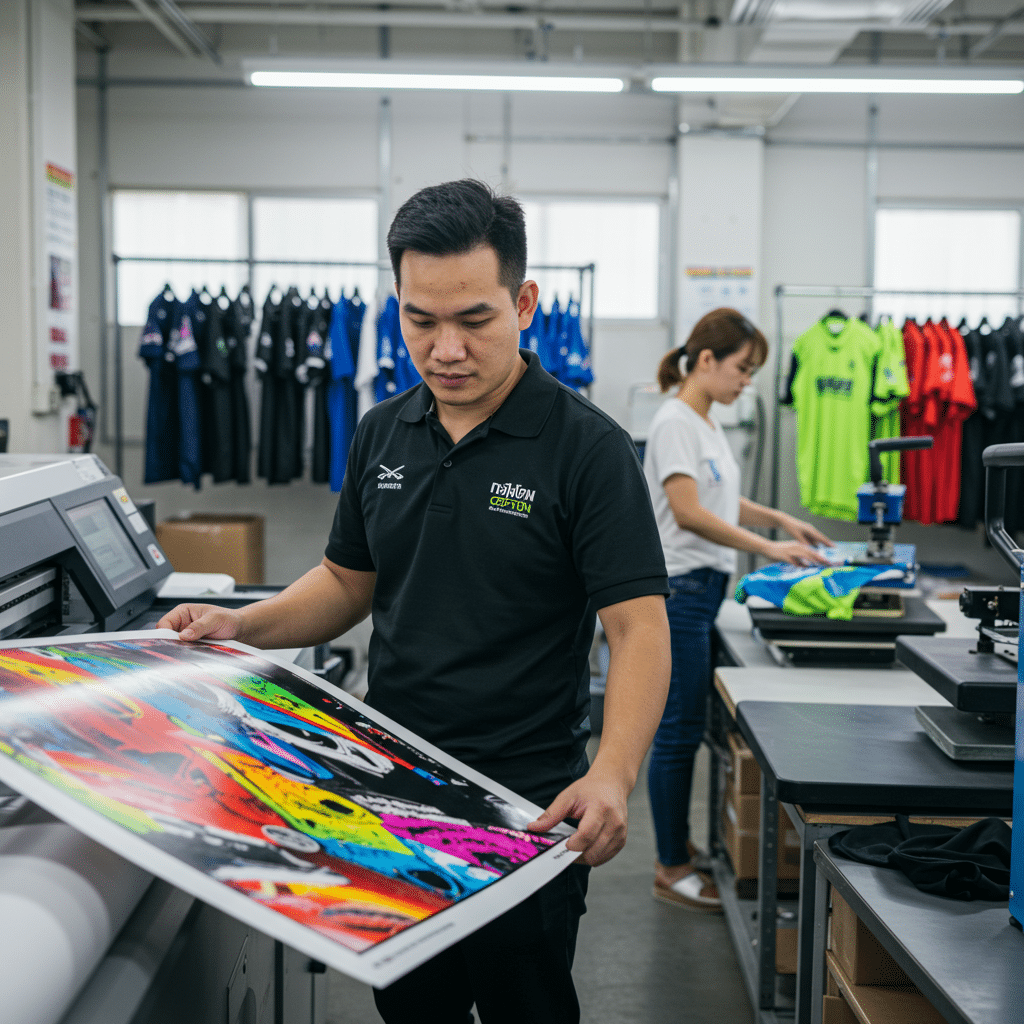 เจาะลึกเทคโนโลยีการพิมพ์แบบซับลิเมชัน (Sublimation)