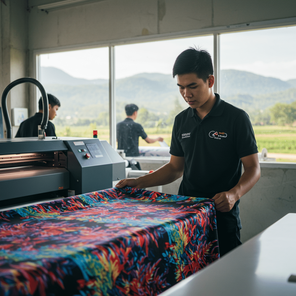 เทคโนโลยีการพิมพ์ลายสมัยใหม่ (Sublimation)
