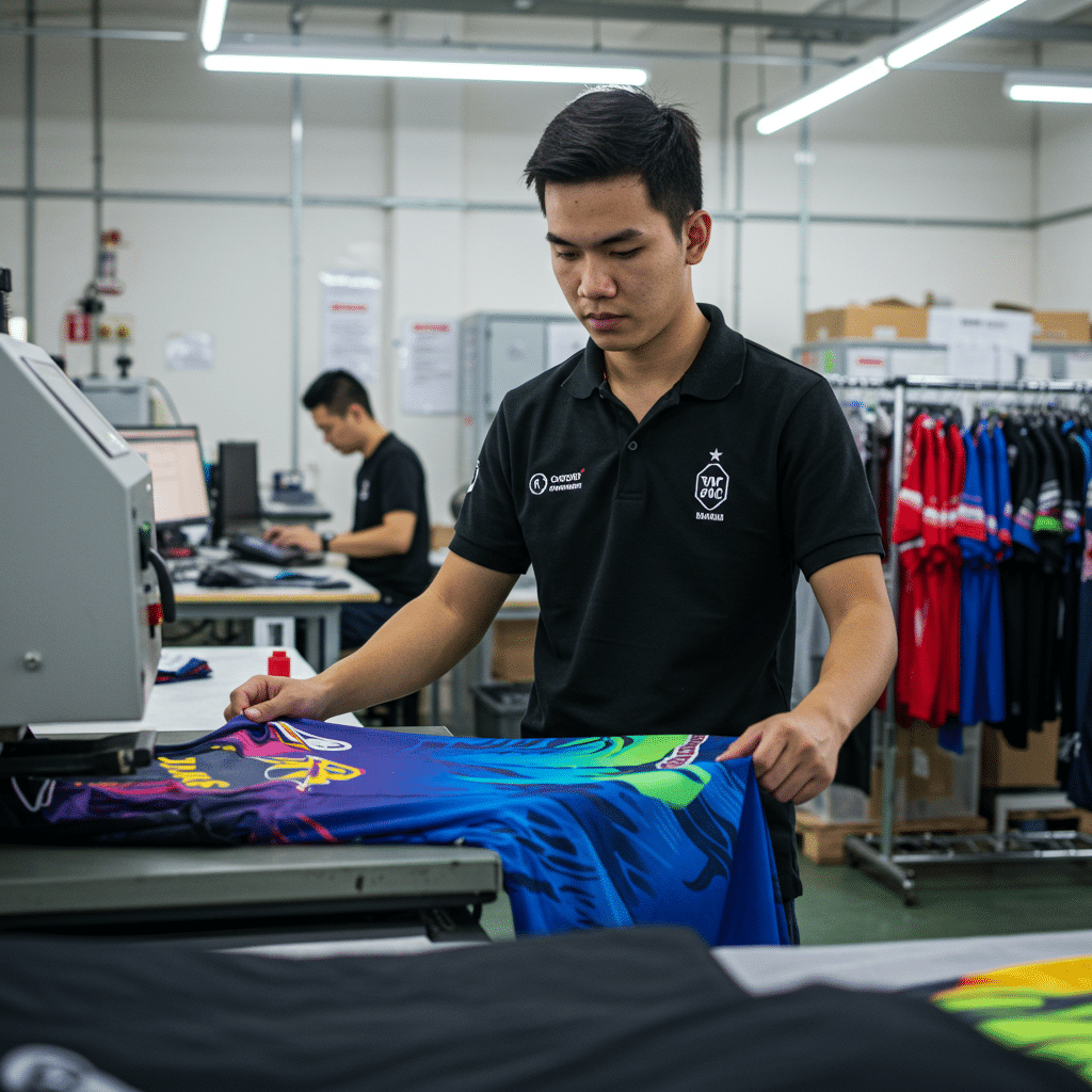 เทคโนโลยีการพิมพ์ลายบนเสื้อที่นิยมในปัจจุบัน