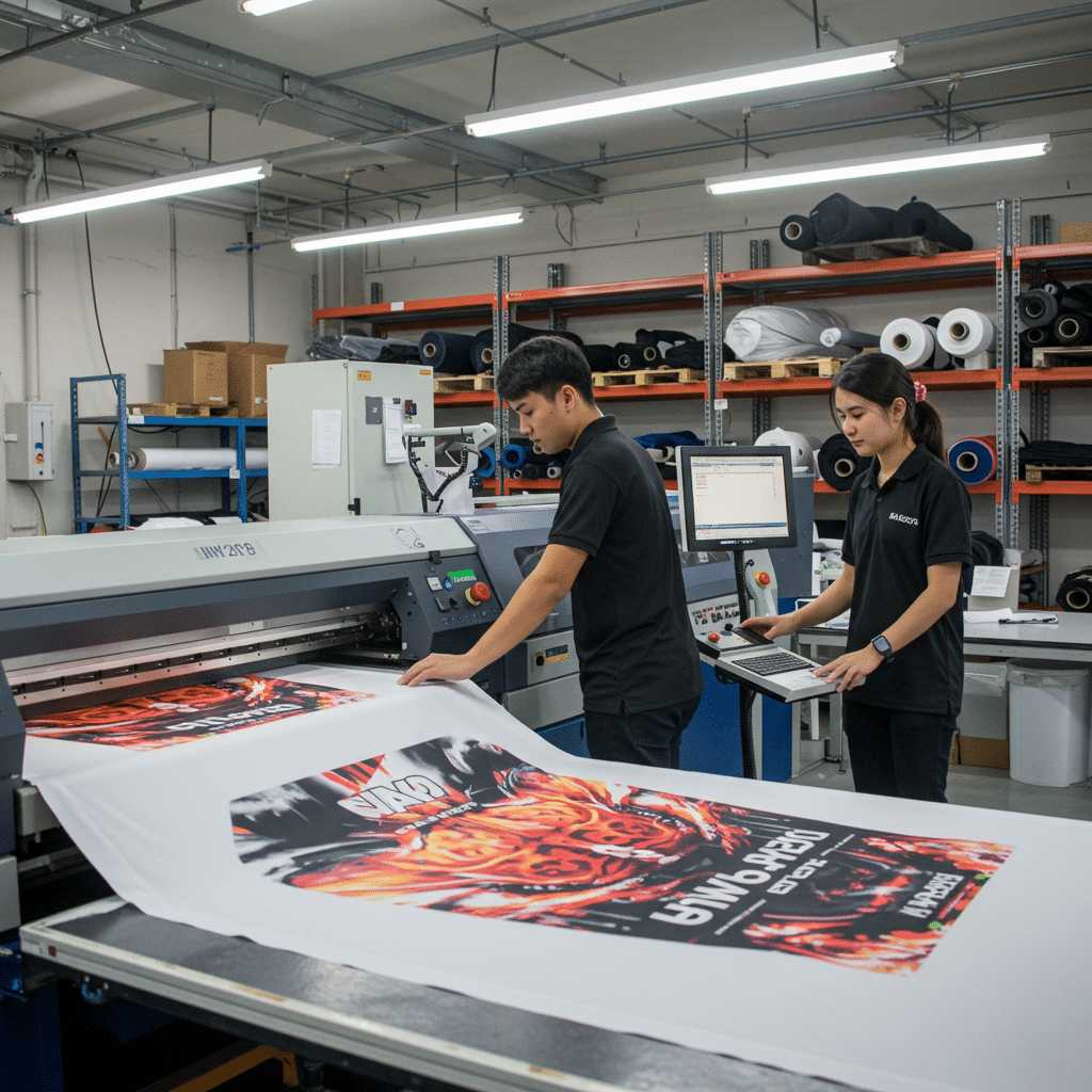เทคโนโลยีการผลิตเสื้อพิมพ์ลายที่ทันสมัย