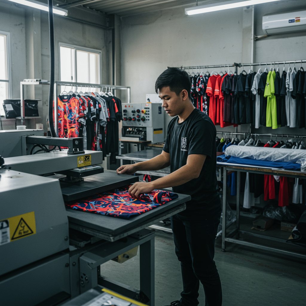เทคโนโลยีการผลิตเสื้อพิมพ์ลายที่ได้รับความนิยม
