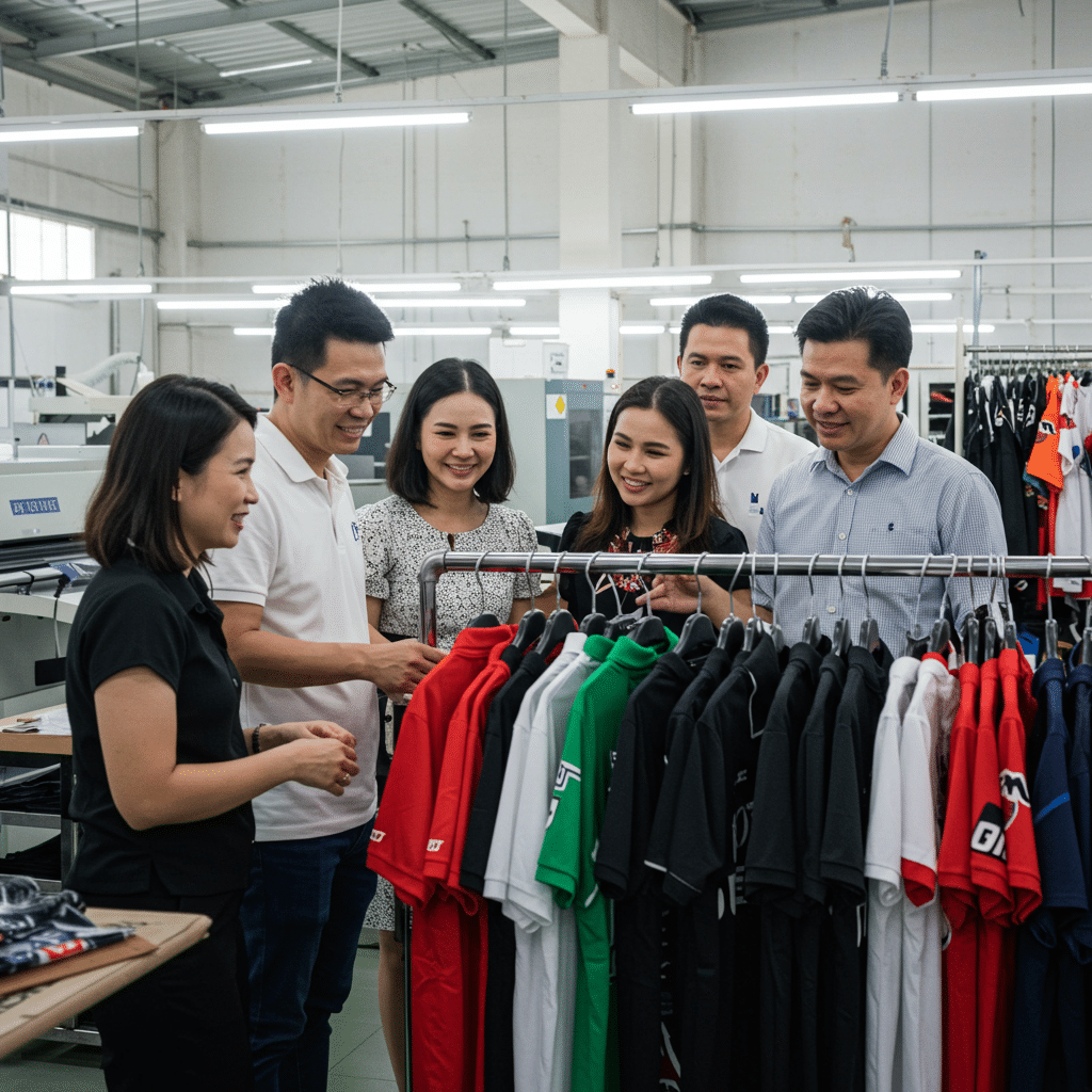 ภาพรวมของบริการผลิตเสื้อพิมพ์ลาย