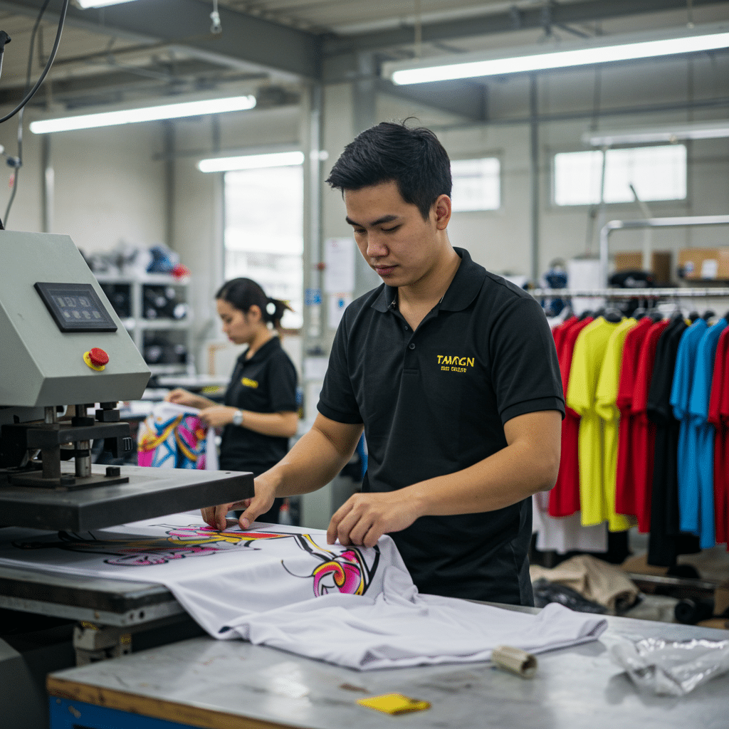 เจาะลึกกระบวนการผลิตเสื้อกีฬาพิมพ์ลายด้วยเทคนิคสกรีน