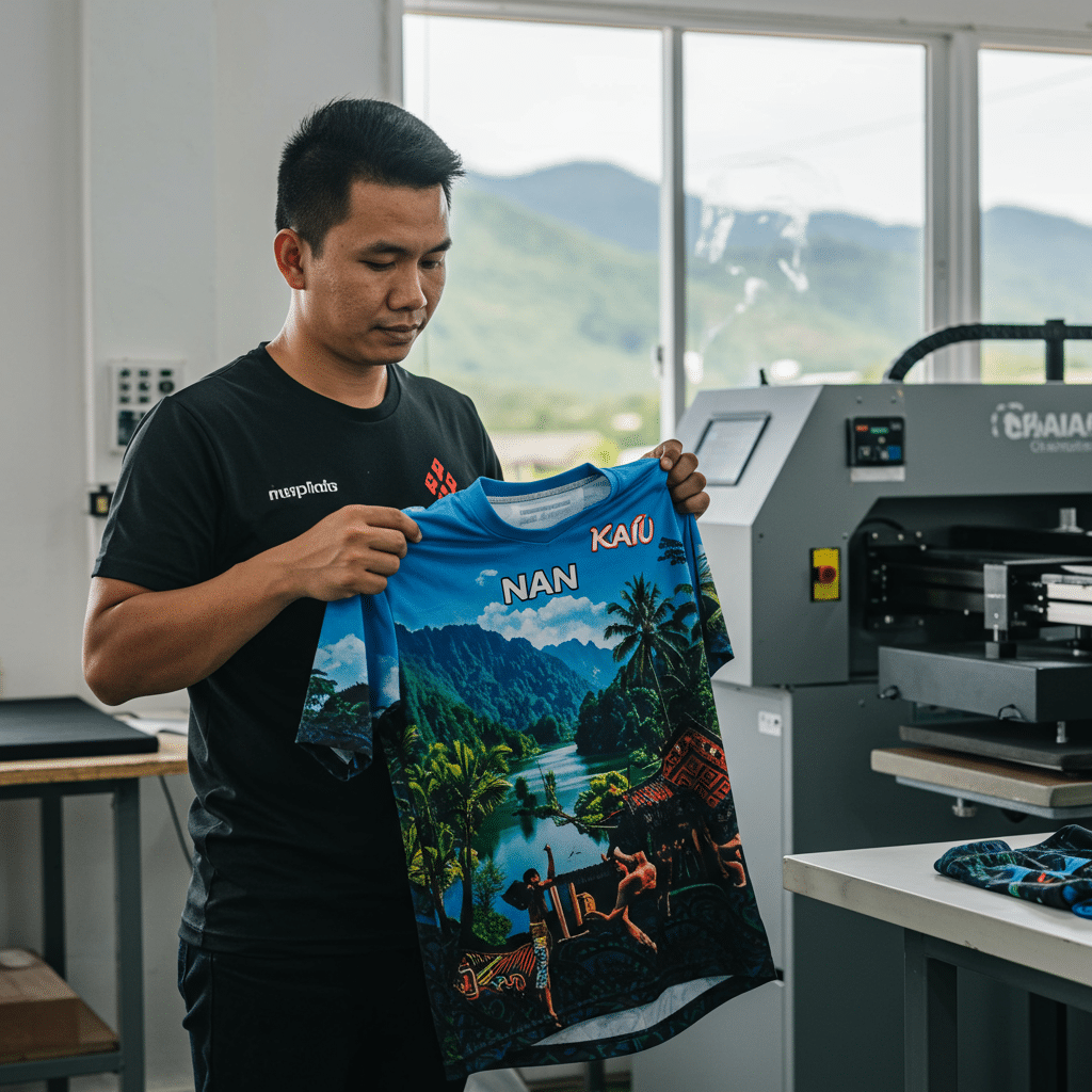 เทคโนโลยีการพิมพ์ลายบนเสื้อกีฬา
