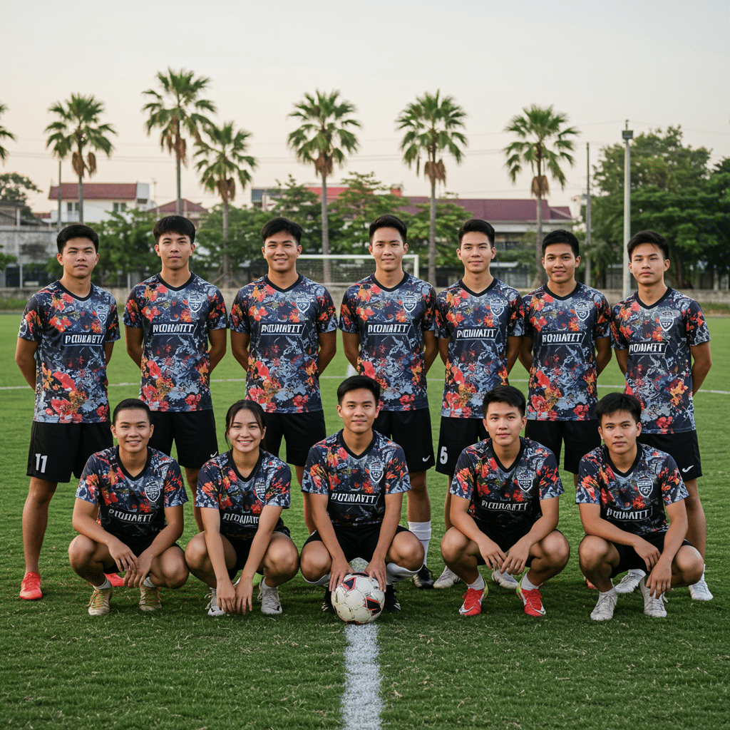 KDC SPORT: ผู้ผลิตเสื้อกีฬาพิมพ์ลายคุณภาพในร้อยเอ็ด