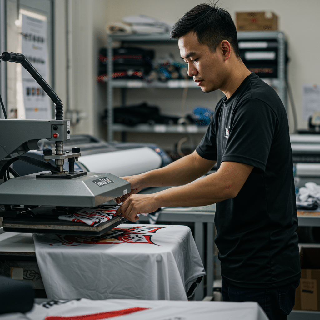 เจาะลึกกระบวนการผลิตเสื้อกีฬาพิมพ์ลาย สิงห์บุรี