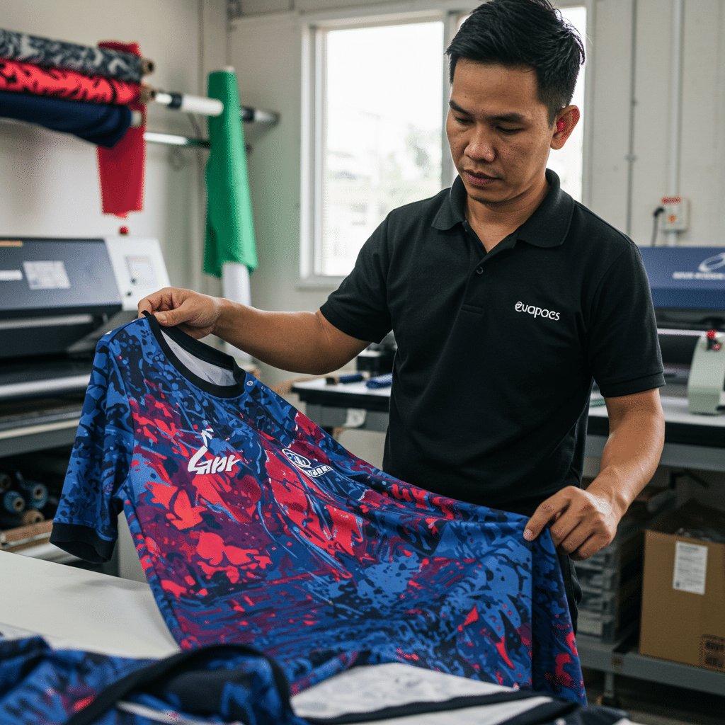 คุณสมบัติและเทคโนโลยีการผลิตเสื้อกีฬาโดย KDC SPORT