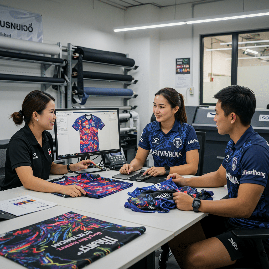 แนวทางการเลือกผู้ผลิตเสื้อกีฬาพิมพ์ลายในอุดรธานี