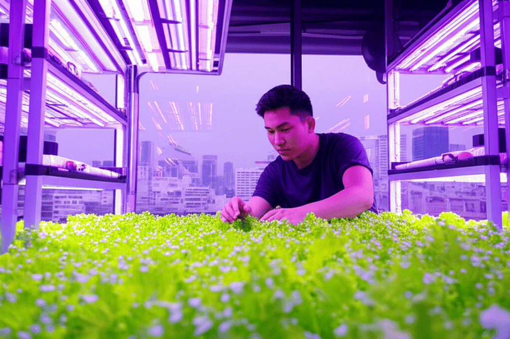 เกษตรแนวตั้ง: นิยามและหลักการทำงาน