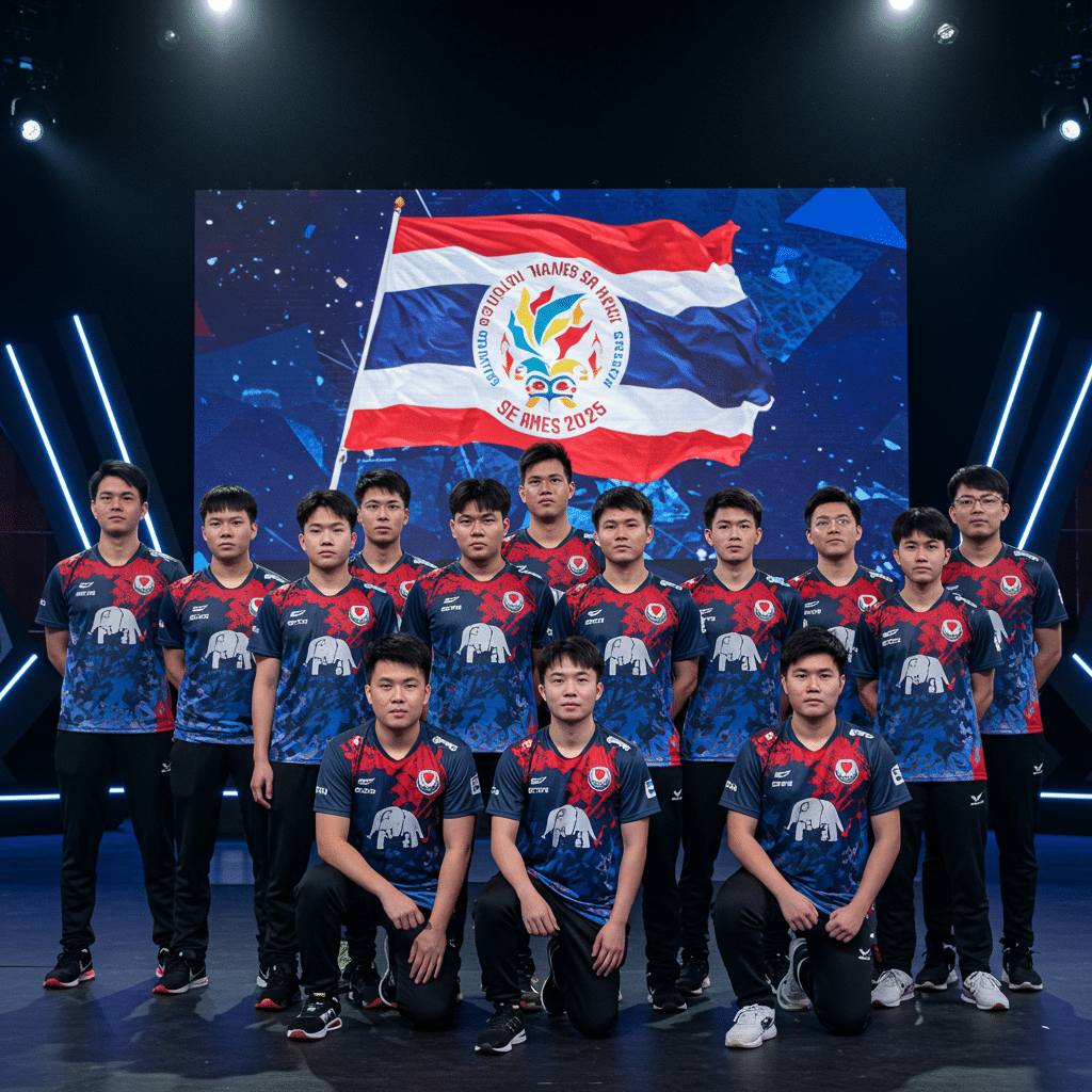 เปิดโผรายชื่อขุนพลนักกีฬาอีสปอร์ตทีมชาติไทย